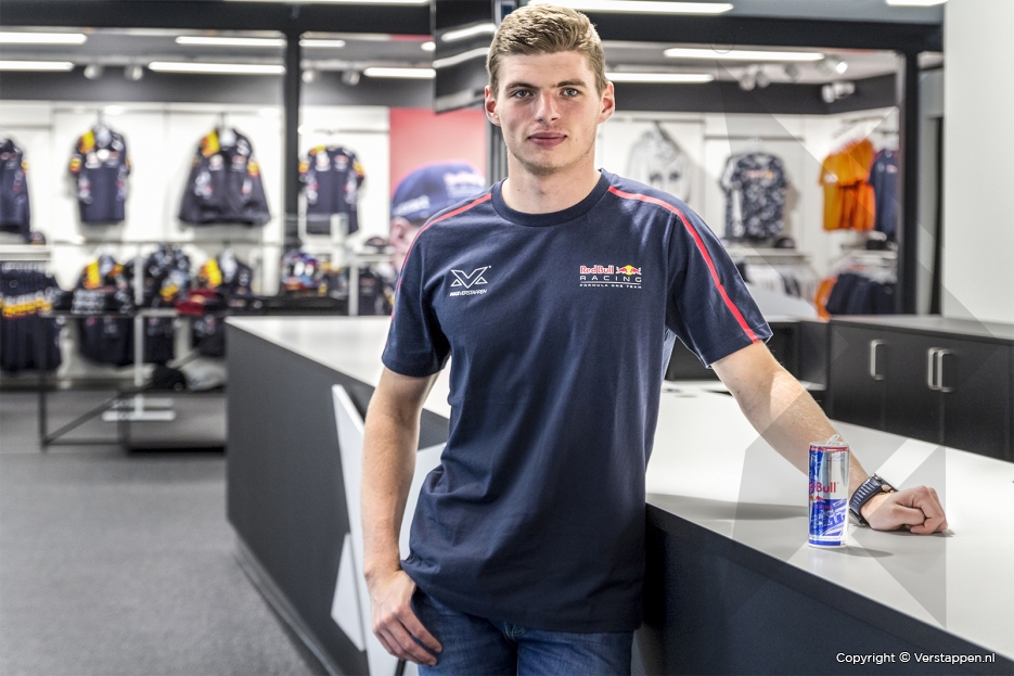 Red Bull Racing's Max Verstappen gets his own store!