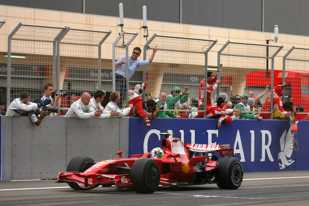 Formula 1 Grand Prix, Bahrain, Sunday Podium