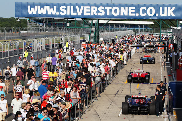 Motor Racing - Formula One Young Drivers Test - Day Two - Silverstone, England