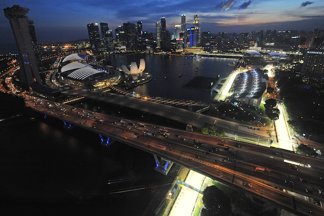 Motor Racing - Formula One World Championship - Singapore Grand Prix - Qualifying Day - Singapore, Singapore