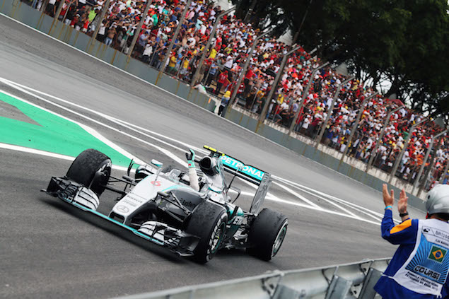Motor Racing - Formula One World Championship - Brazilian Grand Prix - Race Day - Sao Paulo, Brazil