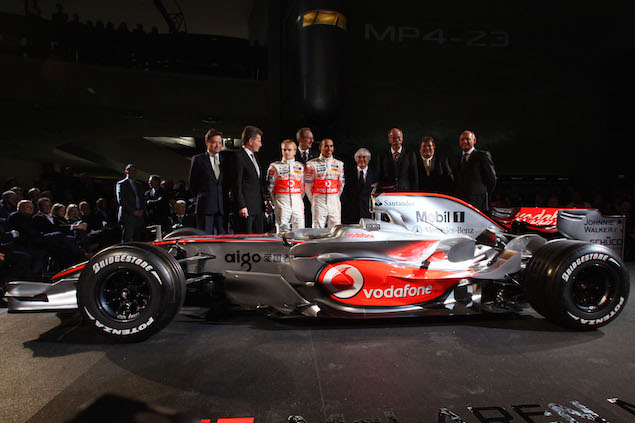 McLaren Mercedes, MP4-23, Launch