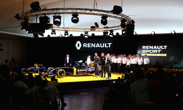 Motor Racing - Formula One Launch - Renault Sport Formula One Team R.S.16 Launch - Paris, France