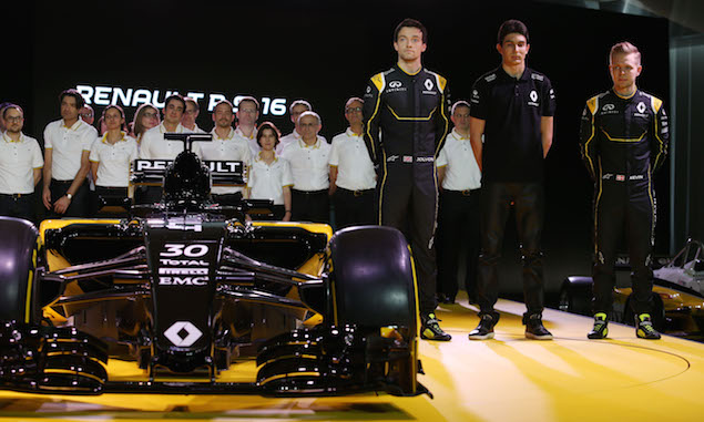Motor Racing - Formula One Launch - Renault Sport Formula One Team R.S.16 Launch - Paris, France