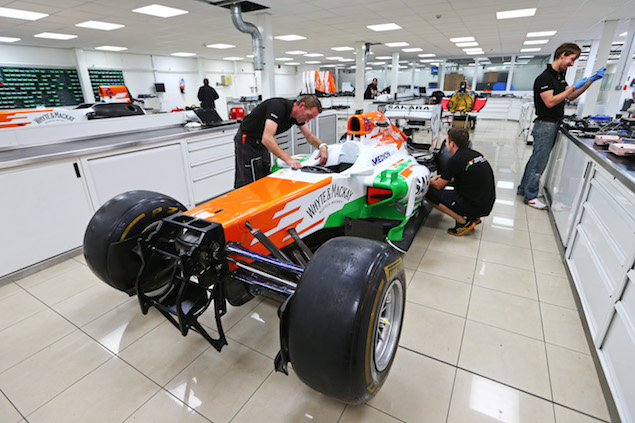 Motor Racing - Formula One World Championship - Sahara Force India F1 Team Headquarters - Silverstone, England