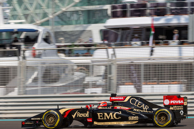 Ocon acquitted himself well in his maiden FP1 appearance at the 2014 Abu Dhabi Grand Prix