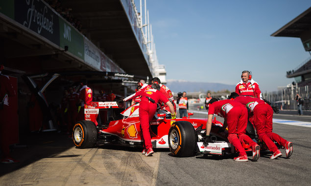 Motor Racing - Formula One Testing - Test Two - Day 2 - Barcelona, Spain