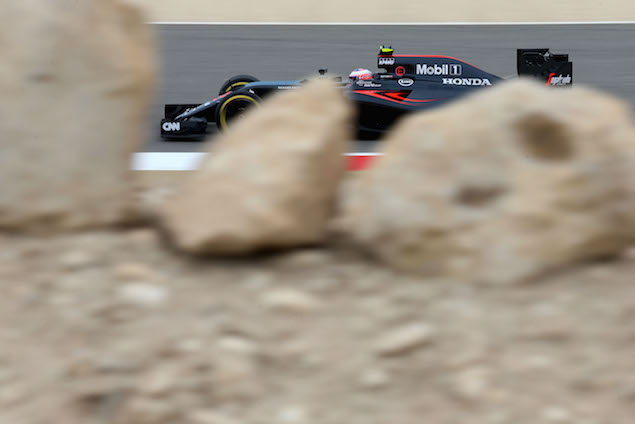 Motor Racing - Formula One World Championship - Bahrain Grand Prix - Practice Day - Sakhir, Bahrain