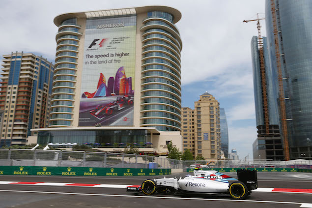 Motor Racing - Formula One World Championship - European Grand Prix - Practice Day - Baku, Azerbaijan