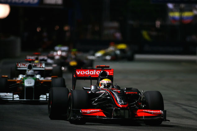 Formula 1 Grand Prix, Singapore, Sunday Race