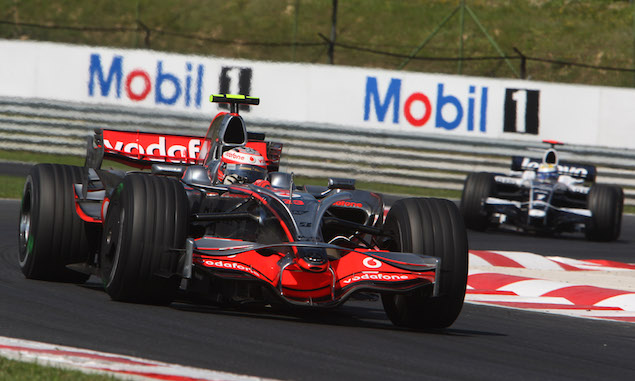 Formula 1 Grand Prix, Hungary, Sunday Race