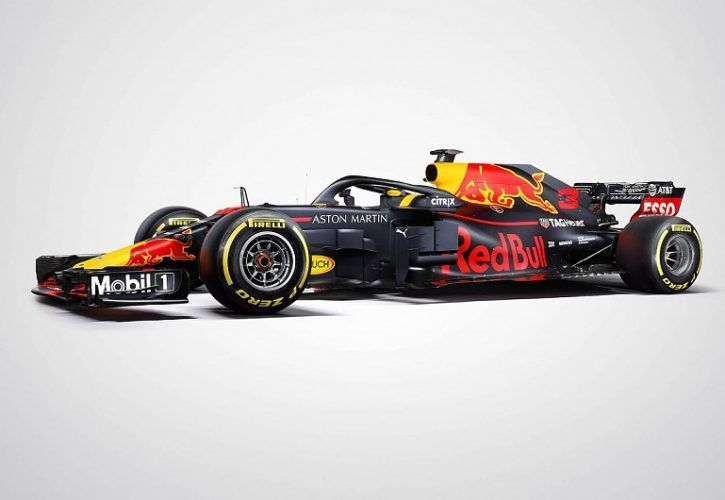 Red Bull Racing's new RB14 gets its final race livery